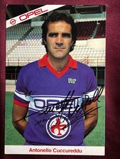 ANTONELLO CUCCUREDDU-AC Fiorentina Autograph 80s-CdM 1978-Hand Signed-AK picture