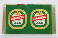 1969 Brading Ale 12oz Beer Body Blank Unrolled Litho Carling Red Stag Canada picture