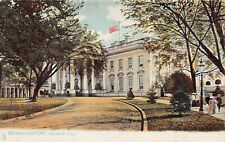 Washington DC The White House Patriotic Raphael Tuck Women c1905 Vtg Postcard W1 picture