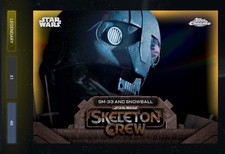 DIGITAL 2025 Topps Star Wars SM-33 & Snowball Gold Refractor /50 picture