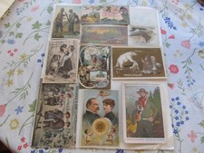 A group of 10 19th century advertising cards picture