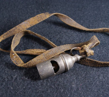 Vintage Military WWI Whistle From First World War 1914s Original Combat (№09) picture