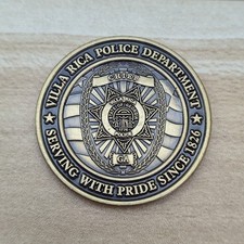 Villa Rica Police Department Challenge Coin picture