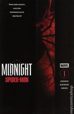Midnight Spider-Man 1A Stock Image picture