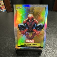 2024 Topps Chrome Marvel Spider-Man Refractor #1 picture