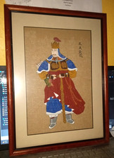 Korean Warrior~ Gouache on Linen~16