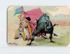 Postcard Carlos Arruza the Artist Bullfighter picture