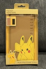NEW Gourmandise Pokemon Die-Cut Multi-Flip Cover M+ Pikachu POKE-739A Brown picture