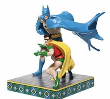 DC Comics by Jim Shore, The DYNAMIC DUO (6007090) Batman & Robin NIB picture