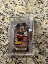 MICKEY MOUSE 2024 TOPPS CHROME DISNEY BASE #1 picture