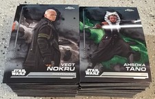 2024 Topps Chrome Star Wars Complete Base Set 1-150 cards Nrmnt-mnt. picture