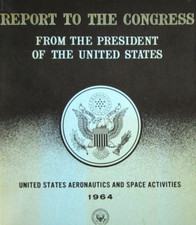 Vintage NASA Program Launch Activities Operations President Report LBJ 1965 picture