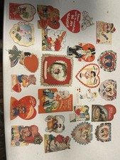 Vintage Valentine's Day Cards Lot of 23 from the 1940's 50’s picture