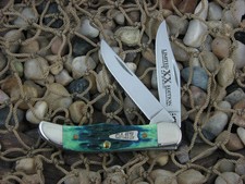 Case XX 2001 Kentucky Bluegrass Bone Pocket Hunter TruSharp steel TH62165 10074 picture