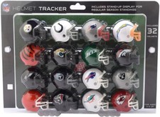2024 Riddell NFL Helmet Tracker Set - All 32 teams gumball micro size helmets picture