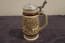 Vintage AVON 1980 Collectible Beer Stein Cowboy Western Limited Edition Unused picture
