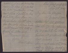 ALMIRA RUSSELL HANCOCK - AUTOGRAPH LETTER SIGNED 09/23/1887 picture