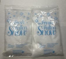 NEW Department 56 Fresh Fallen Snow Unopened 2 Bags Christmas Village Decor picture