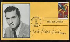 Peter Mark Richman d2021 signed autograph auto American Film & TV Actor FDC picture