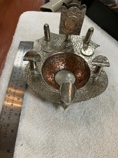 WW II Pacific Theater Trench Art Silver Plate Ash Tray 