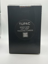 2023 GAS Hip-Hop Tupac Shakur Trading Cards Complete 4-Card Set SEALED BOX /900 picture