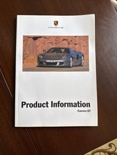 2004-2006 Porsche Carrera GT DEALER Book Internal Catalog Product Info Brochure picture