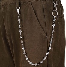 Wallet chain keychain for jeans unisex punk hip hop streetwear goth edgy picture