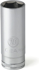 GEARWRENCH 3/8 Drive 6 Pt. Deep Socket, 20Mm - 80406 picture