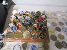 CHALLENGE COIN LOT SET OF 10 DIFFERENT MILITARY POLICE FIRE SEALS RANGER SPECIAL picture
