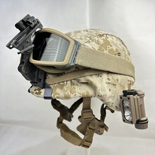 Medium USMC LWH Lightweight Helmet Package Norotos ESS IR USGI US Marines Marpat picture