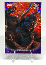 Topps 2026 Chrome Marvel Comics Fanfare Spider-Man Noir  FF-41 Purple Speckle picture