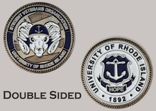 University of Rhode Island Student Veterans Organization Challenge Coin J#9 picture