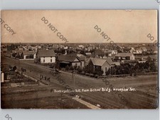 c1910 Birds Eye View Of HEREFORD Texas TX Deaf Smith County RPPC Real Photo picture