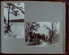 Photo:1919 1920 River Lake View Winding Road Opposite Bank Trees picture