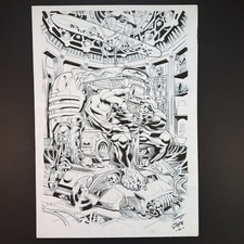Maestro Original Comic Art Immortal Hulk artist Joe Bennett Commission Jahn Inks picture