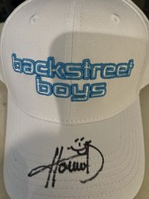 Backstreet Boys Into the Millennium White Howie D autographed Embroidered Hat picture
