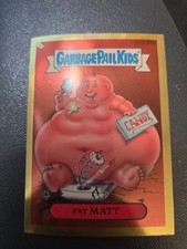 2004 Garbage Pail Kids All New Series 2 Gold Foil - #F5b Fat Matt picture