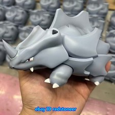HanHan Studio Rhyhorn Statue 1/10 Elf Series Figure Ground type Model Collection picture