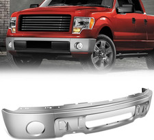 Steel Front Bumper Cover Face Bar Compatible with 2009-2014 Ford F150 XL XLT STX picture