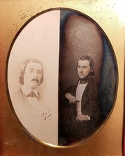 EARLY 1843 DAGUERREOTYPE COLUMBIA NY NYC FAMOUS AMERICAN EDUCATOR QUACKENBOS LLD picture