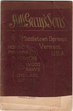 Original Antique 1905-1906, A W. Gray's Sons Farm Equipment Catalog with prices picture
