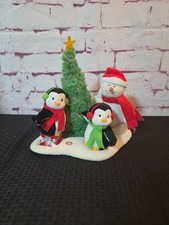 Hallmark Jingle Pals Very Merry Trio 2006 Animated Singing Snowman and Penguins picture