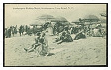 Southampton Long Island Bathing Beach Standard Postcard COPY RPPC picture