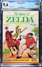 Legend of Zelda #2 - CGC 9.6 - WP - Nintendo - Valiant picture