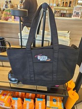 BRAND NEW 2026 Salem MA x Dunkin Donuts BLACK Canvas Tote Bag RARE HTF VIRAL LE picture