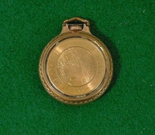 Alaska The 49th State 1959 Souvenir Stopwatch Fob picture