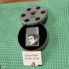 Rare 2000 Stars Of Hollywood Elvis Signature Series Zippo Lighter- Sealed Back picture