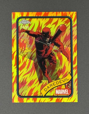 2025 Topps Chrome Marvel #97 Daredevil Doom Spider-Man Gambit HUMAN TORCH /39 picture