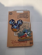 Disney Parks 2026 Daring Detectives Fantasmic Sorcerer Mickey Genie LE Pin picture