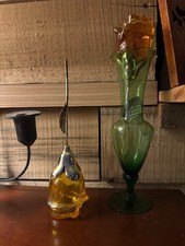 Vintage Avon Courting Rose Moonwind Cologne Perfume Bottle picture